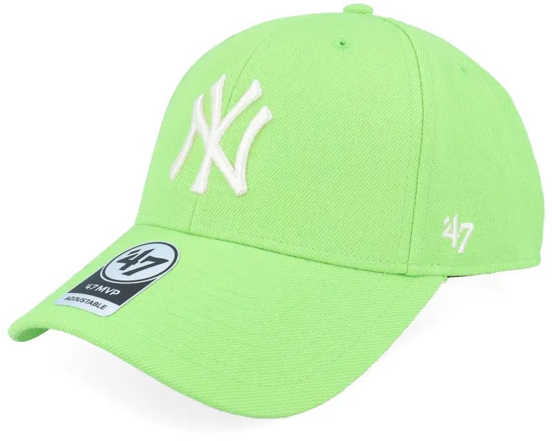 47 Brand New York Yankees MLB Mvp Cap Lime Dad Cap online