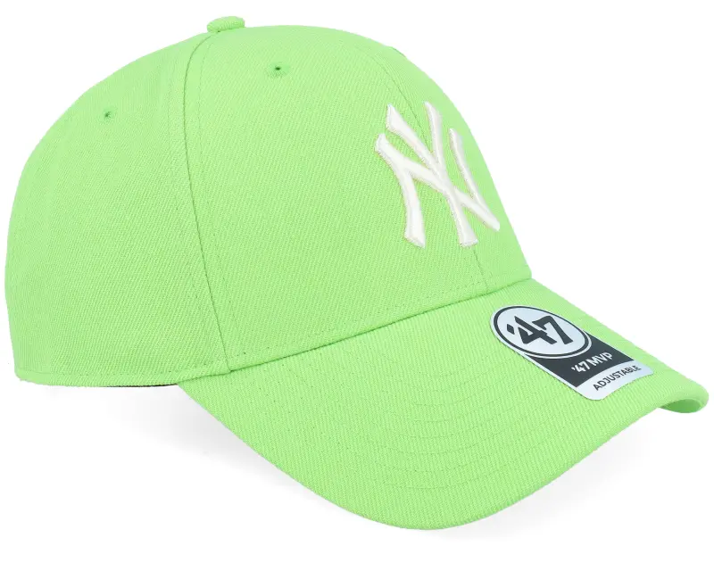 47 Brand New York Yankees MLB Mvp Cap Lime Dad Cap online