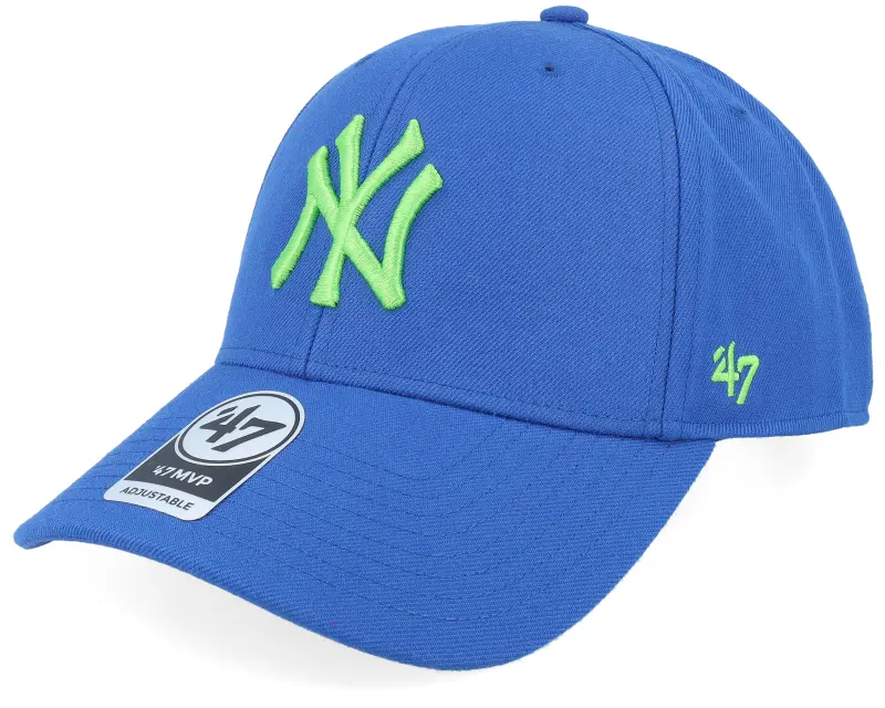 47 Brand New York Yankees MLB Mvp Cap Sonic Blue Dad Cap online