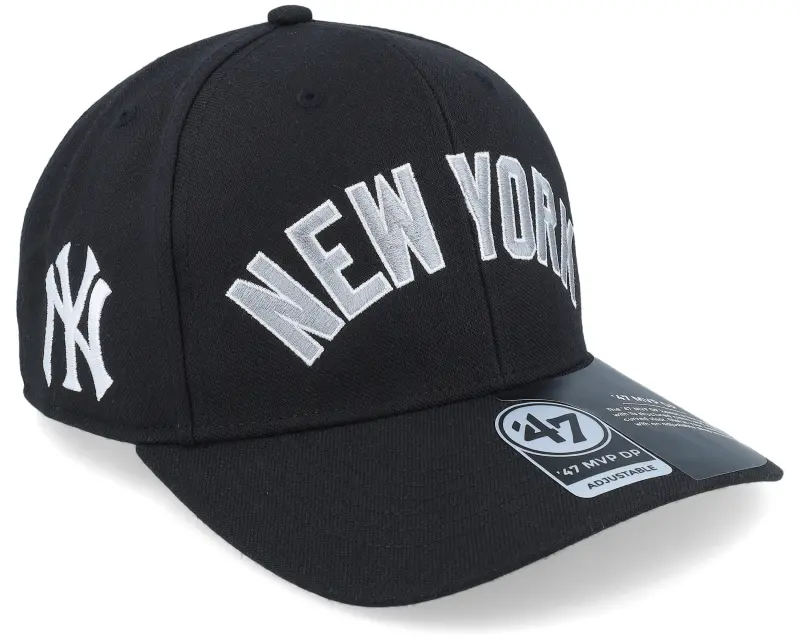 47 Brand New York Yankees MLB Replica Script Mvp Dp Black Adjustable online