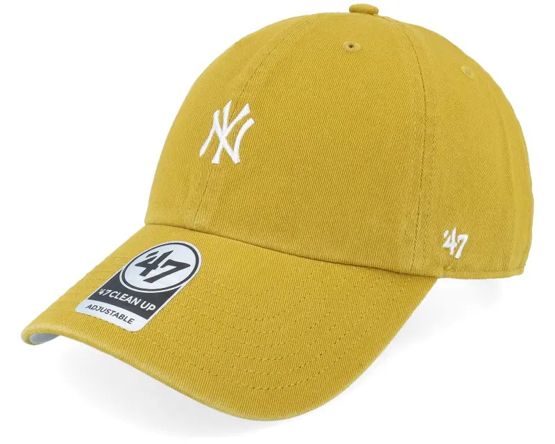 47 Brand New York Yankees MLB Runner 47 Clean Up Goldenrod Dad Cap online