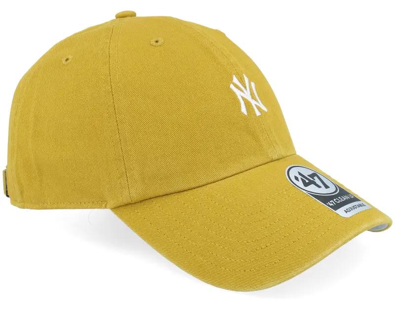 47 Brand New York Yankees MLB Runner 47 Clean Up Goldenrod Dad Cap online