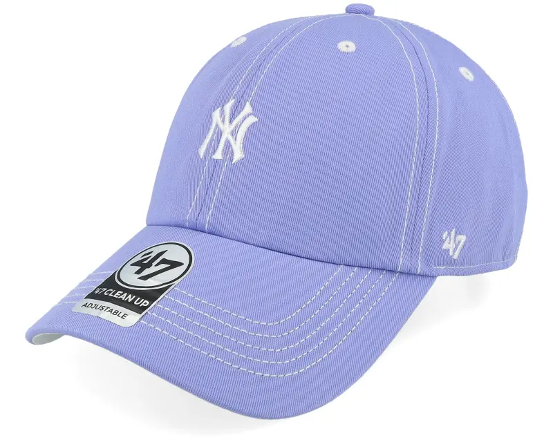 47 Brand New York Yankees MLB Stitch Br Cleanup Purple Adjustable online