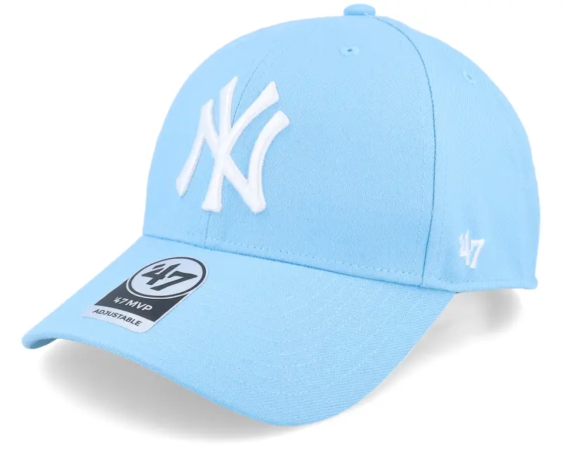 47 Brand New York Yankees Mvp Columbia Blue Adjustable online