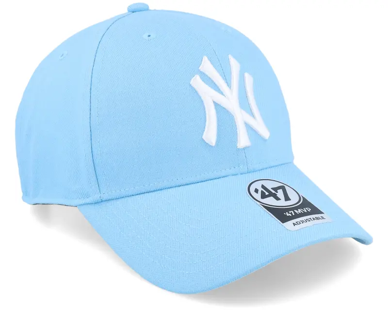 47 Brand New York Yankees Mvp Columbia Blue Adjustable online