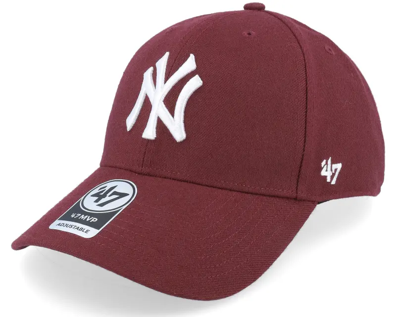 47 Brand New York Yankees Mvp Dark Maroon Adjustable online