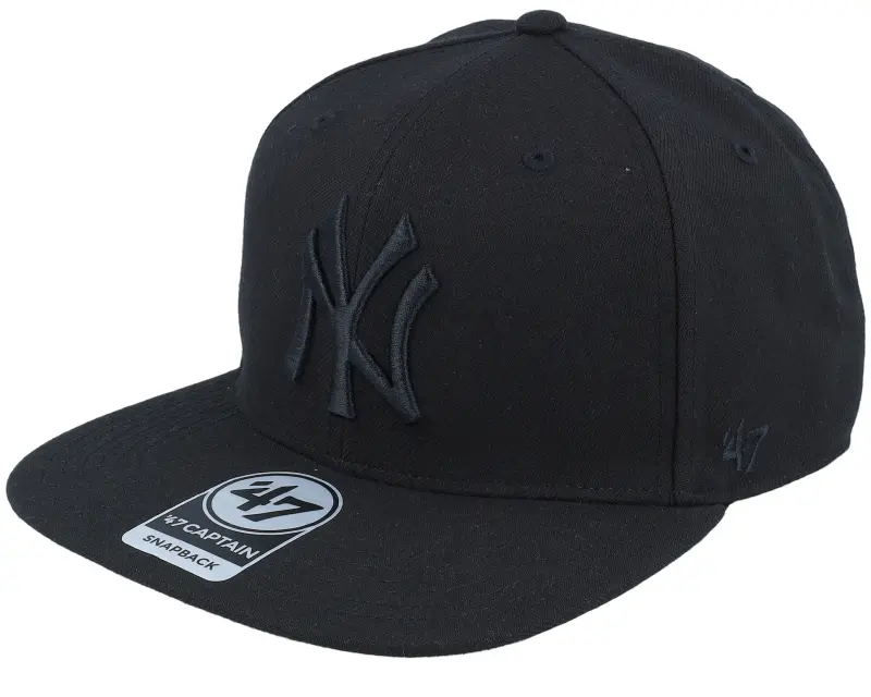 47 Brand New York Yankees No Shot Captain Black Snapback online