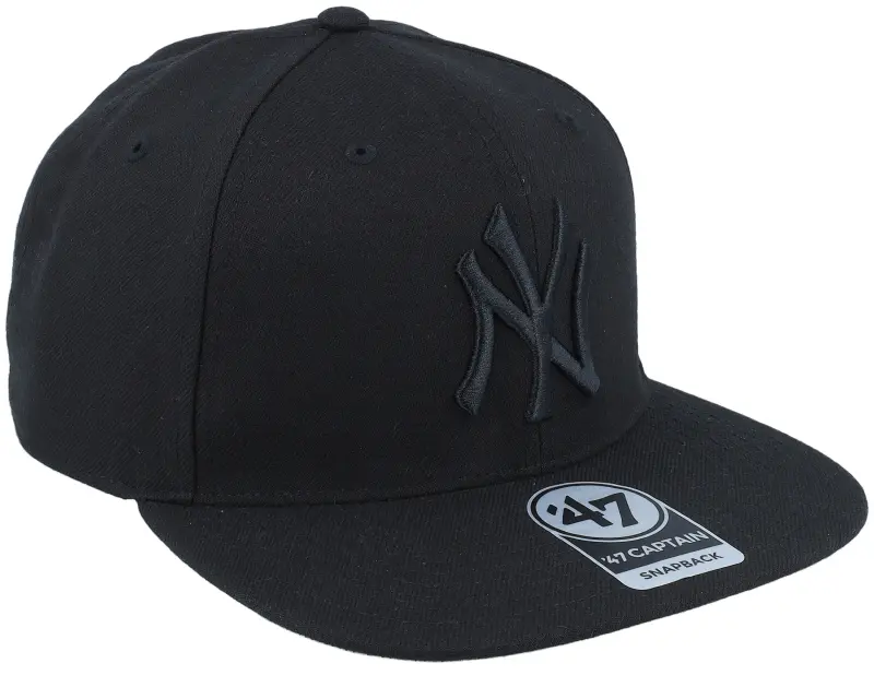 47 Brand New York Yankees No Shot Captain Black Snapback online