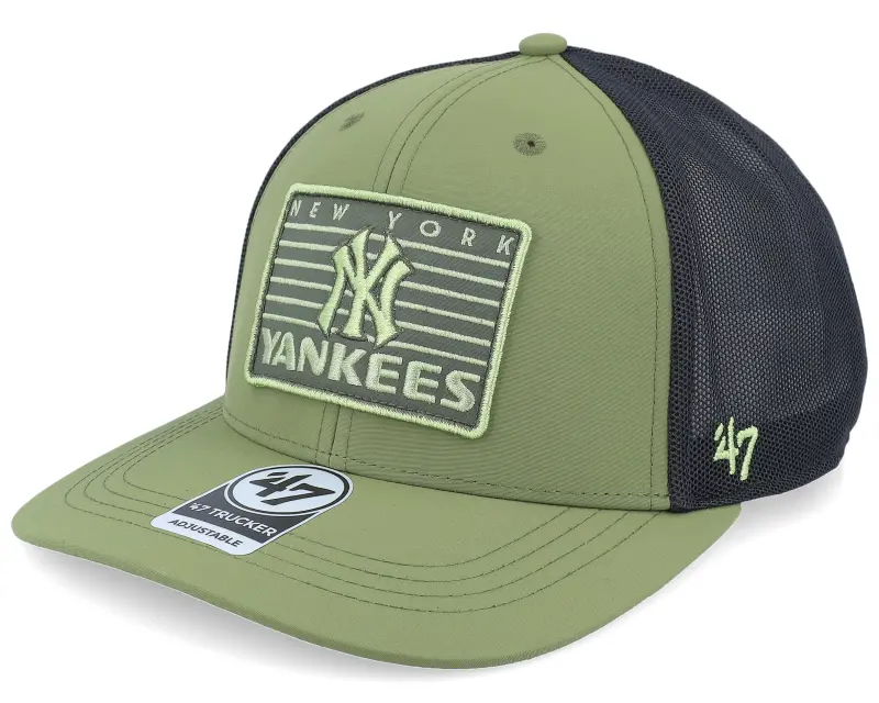 47 Brand New York Yankees Outskirts Fatigue Green/Black Trucker online