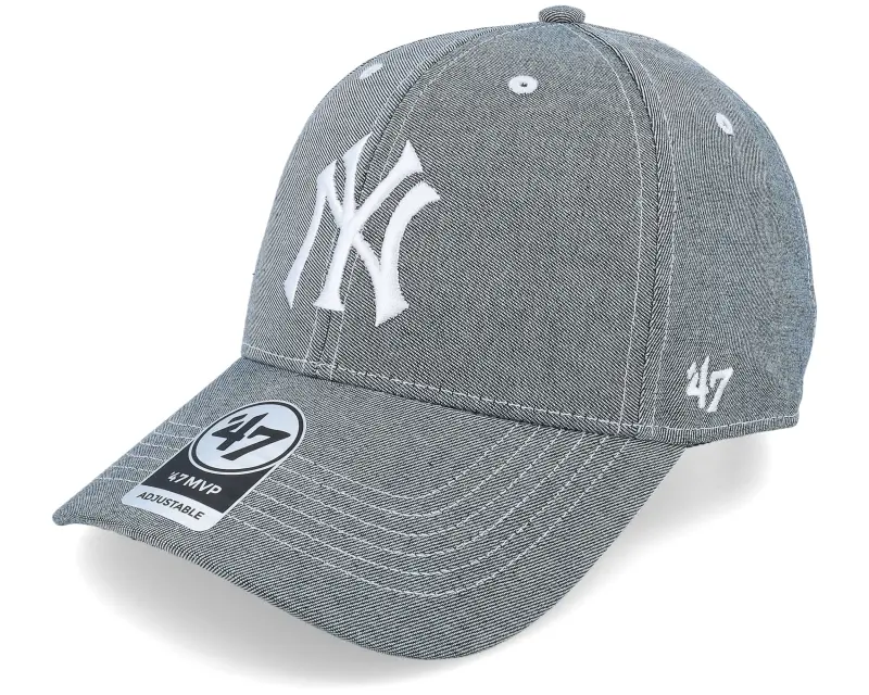 47 Brand New York Yankees Refresh Mvp Undertow Gray Adjustable online