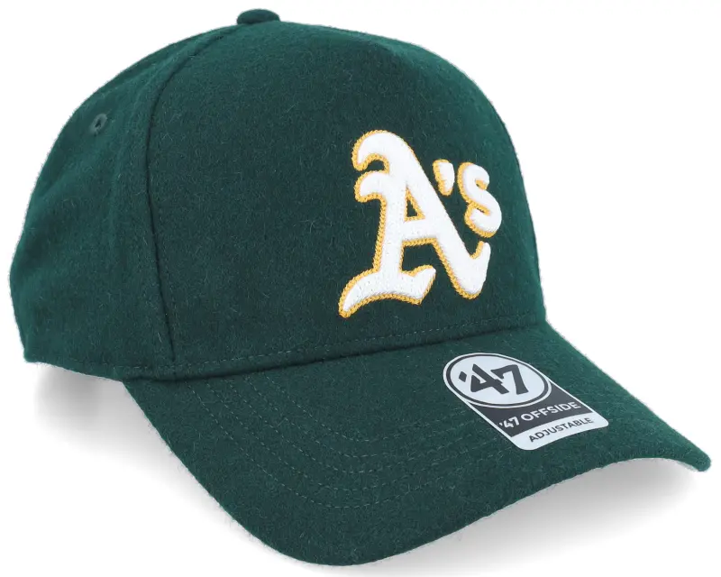 47 Brand Oakland Athletics Chain Stitch Offside Dt Dark Green A-frame Adjustable online
