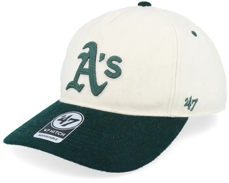 47 Brand Oakland Athletics Chain Stitch Tt Hitch Lc Natural/Green Dad Cap online