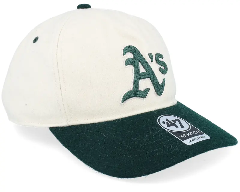 47 Brand Oakland Athletics Chain Stitch Tt Hitch Lc Natural/Green Dad Cap online