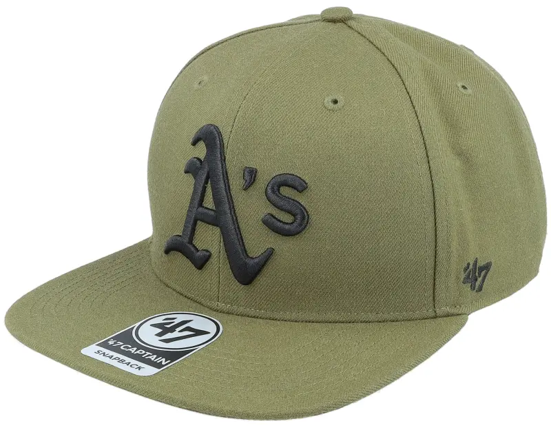 47 Brand Oakland Athletics MLB Ballpark Camo Captain Sandalwood Snapback online
