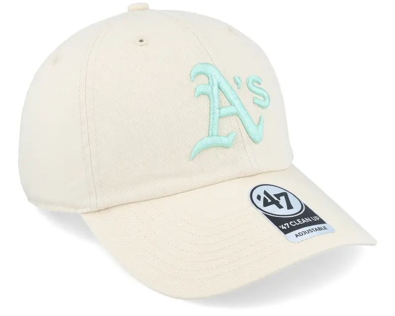 47 Brand Oakland Athletics MLB Clean Up Natural Dad Cap online