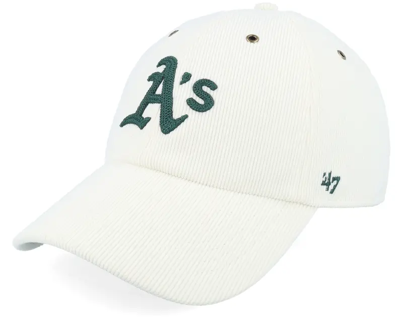 47 Brand Oakland Athletics MLB Corduroy 47 Cleanup Stone Dad Cap online