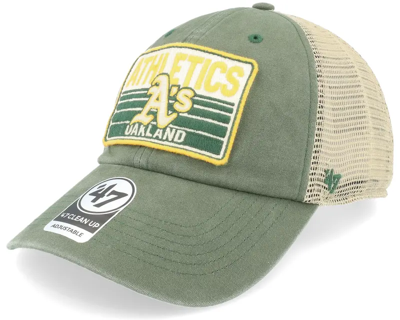47 Brand Oakland Athletics MLB Four Stroke Clean Up Bottle Green online