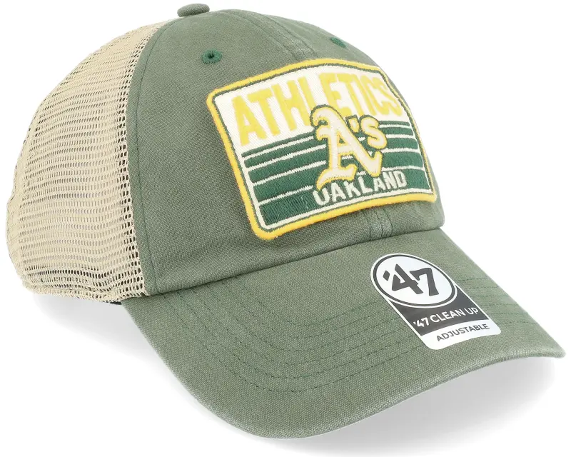47 Brand Oakland Athletics MLB Four Stroke Clean Up Bottle Green online