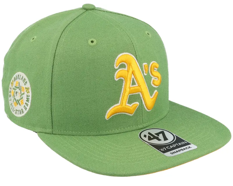 47 Brand Oakland Athletics MLB Sure Shot Under 47 Captain Green Snapback online
