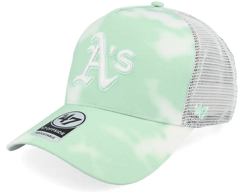 47 Brand Oakland Athletics MLB The Clouds Offside Dt Aloe A-frame Trucker online
