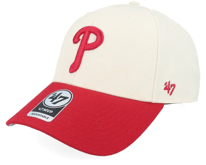47 Brand Philadelphia Phillies Two Tone Mvp Natural/Red Adjustable online