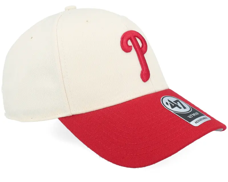 47 Brand Philadelphia Phillies Two Tone Mvp Natural/Red Adjustable online