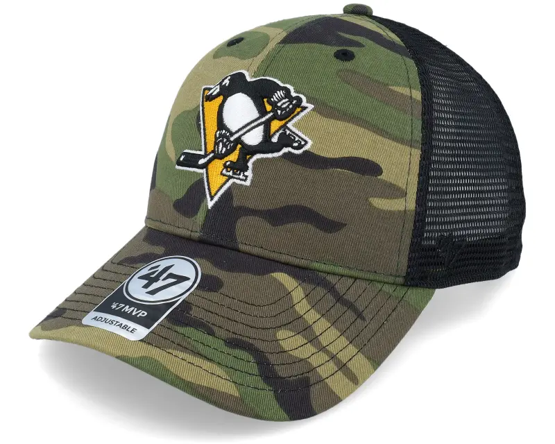 47 Brand Pittsburgh Penguins 47 Mvp Camo/Black Trucker online