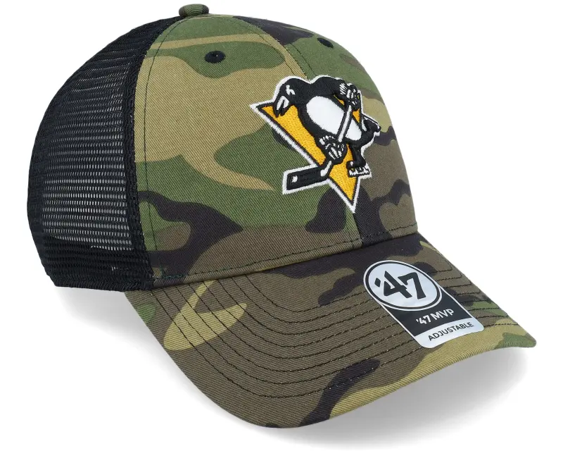 47 Brand Pittsburgh Penguins 47 Mvp Camo/Black Trucker online