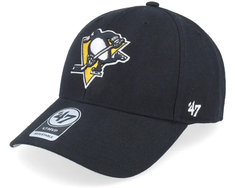 47 Brand Pittsburgh Penguins Mvp Black Adjustable online