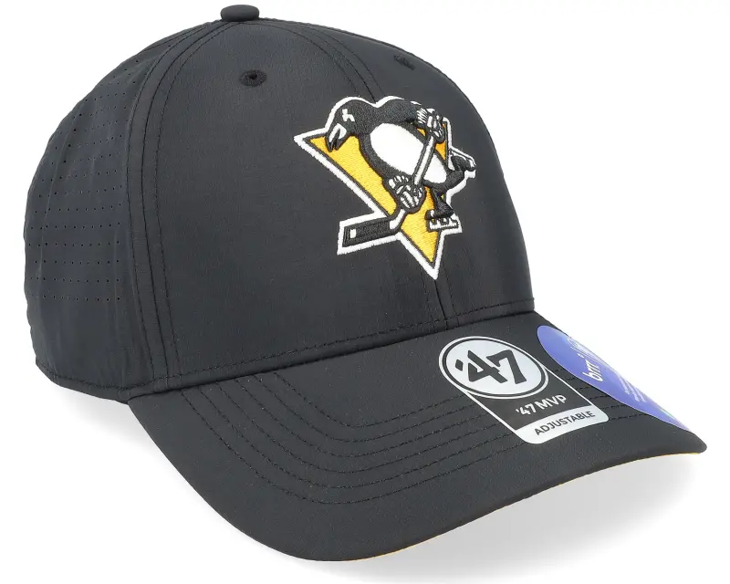 47 Brand Pittsburgh Penguins NHL Back Line Mvp Black Adjustable online