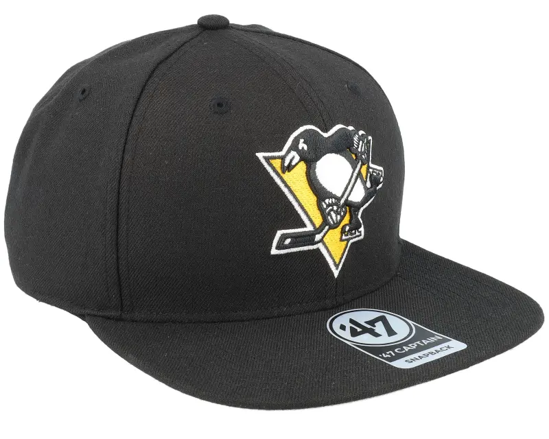47 Brand Pittsburgh Penguins NHL No Shot Captain Black Snapback online