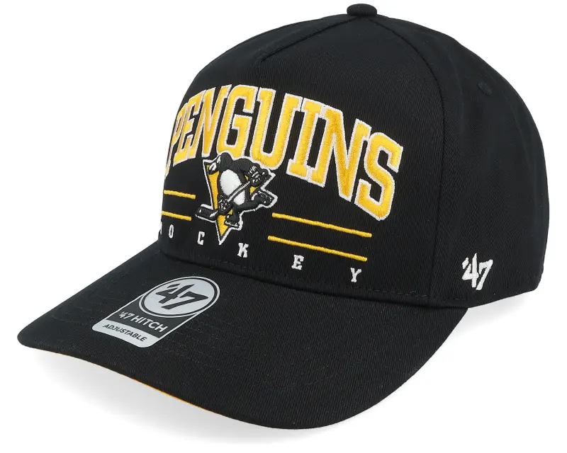 47 Brand Pittsburgh Penguins Roscoe 47 Hitch Cap Black A-frame Adjustable online