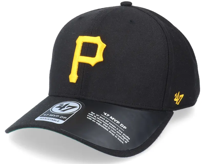 47 Brand Pittsburgh Pirates Cold Zone Mvp Dp Black Adjustable online