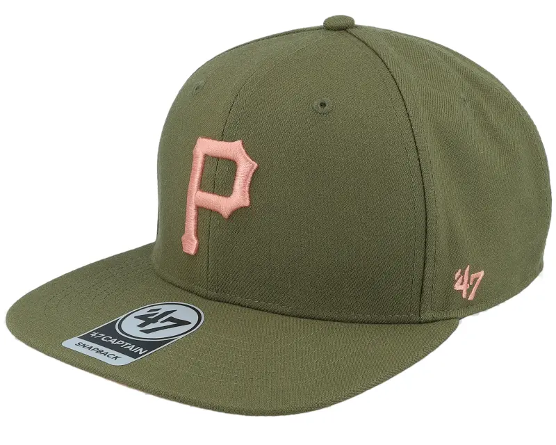 47 Brand Pittsburgh Pirates Sure Shot Under Captain Sandalwood Snapback online