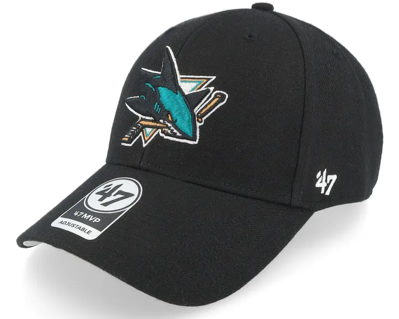 47 Brand San Jose Sharks Mvp Black Adjustable online