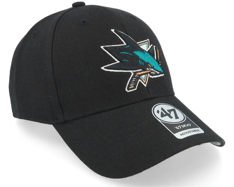 47 Brand San Jose Sharks Mvp Black Adjustable online