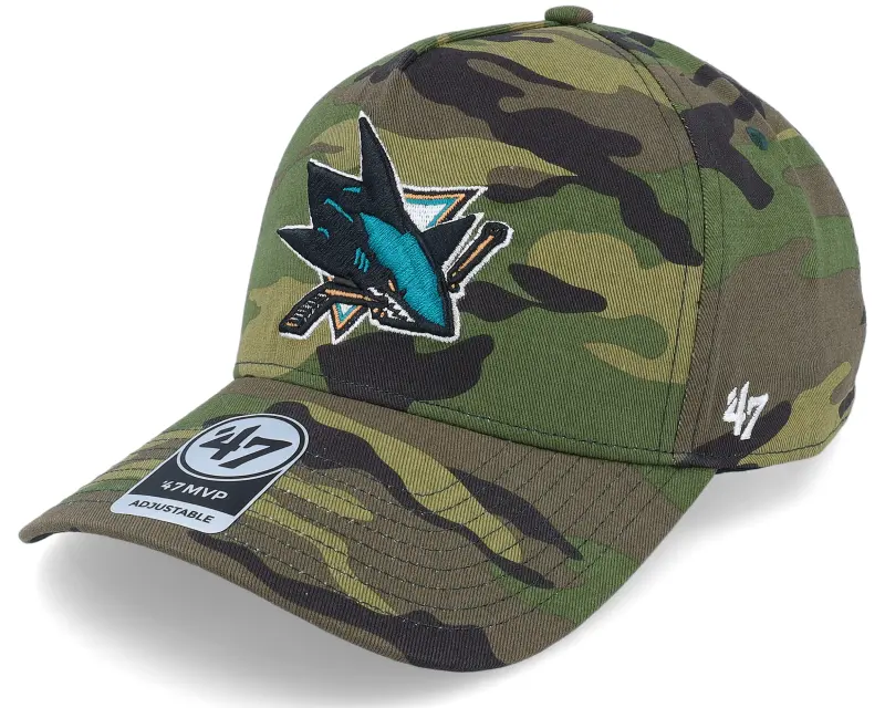 47 Brand San Jose Sharks NHL Grove 47 Mvp Dt Camo Adjustable online