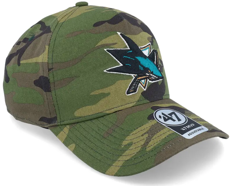 47 Brand San Jose Sharks NHL Grove 47 Mvp Dt Camo Adjustable online