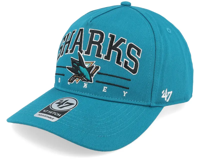 47 Brand San Jose Sharks Roscoe 47 Hitch Cap Dark Teal A-frame Adjustable online