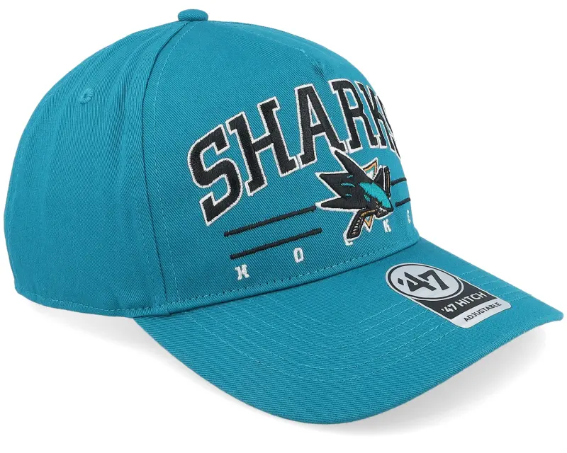 47 Brand San Jose Sharks Roscoe 47 Hitch Cap Dark Teal A-frame Adjustable online