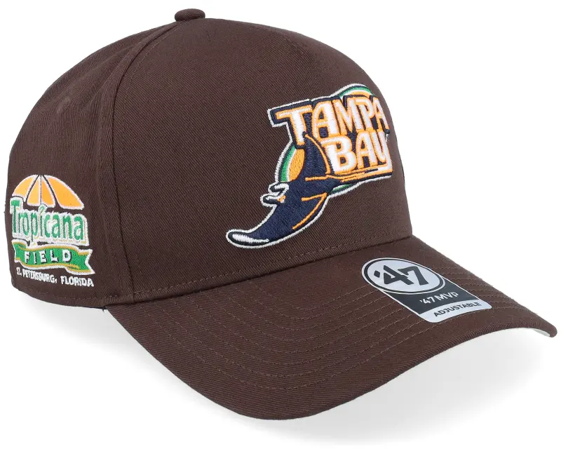 47 Brand Tampa Bay Rays Coops Dua Sure Shot Mvp Dt Brown Adjustable online