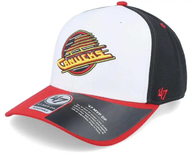 47 Brand Vancouver Canucks Replica Cold Zone Mvp DP White/Black/Red Adjustable online