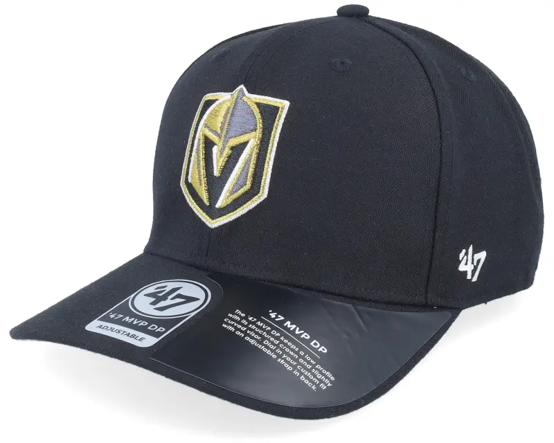 47 Brand Vegas Golden Knights Cold Zone Mvp DP Black/Gold Adjustable online