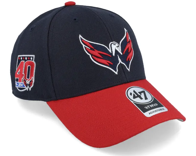 47 Brand Washington Capitals NHL Sure Shot ’47 Mvp Navy/Red Adjustable online
