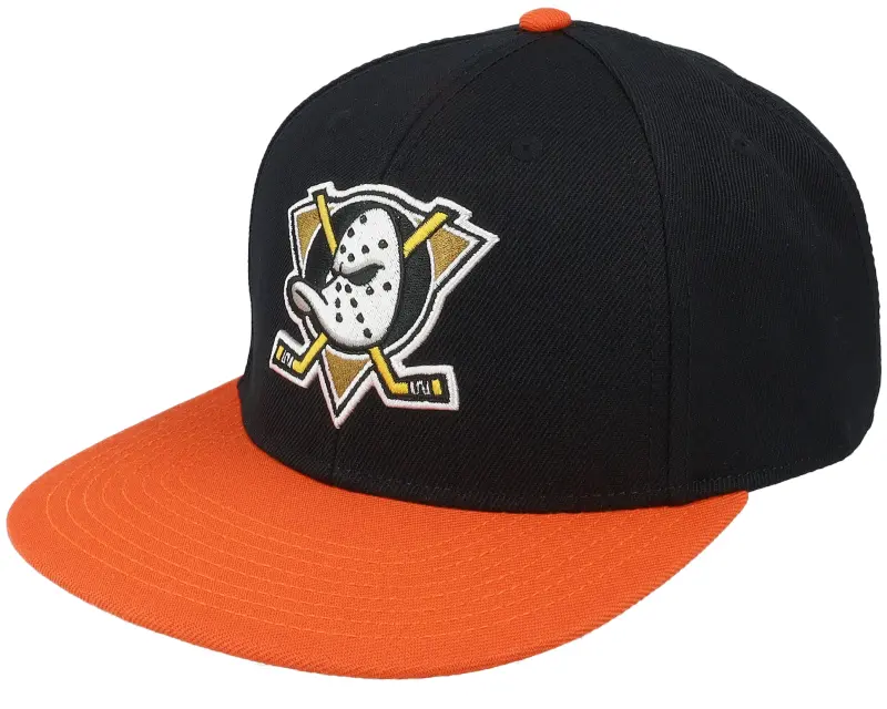 American Needle Anaheim Ducks 400 Series Black/Orange Snapback online