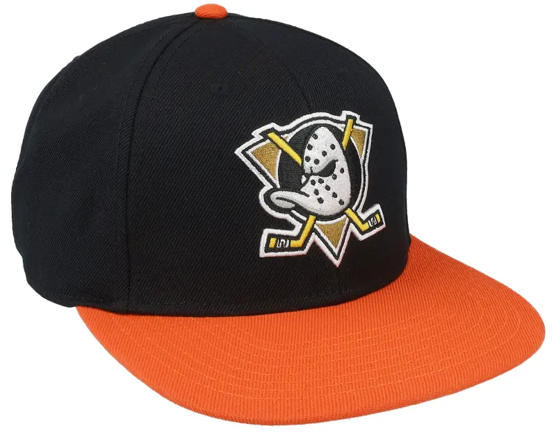 American Needle Anaheim Ducks 400 Series Black/Orange Snapback online