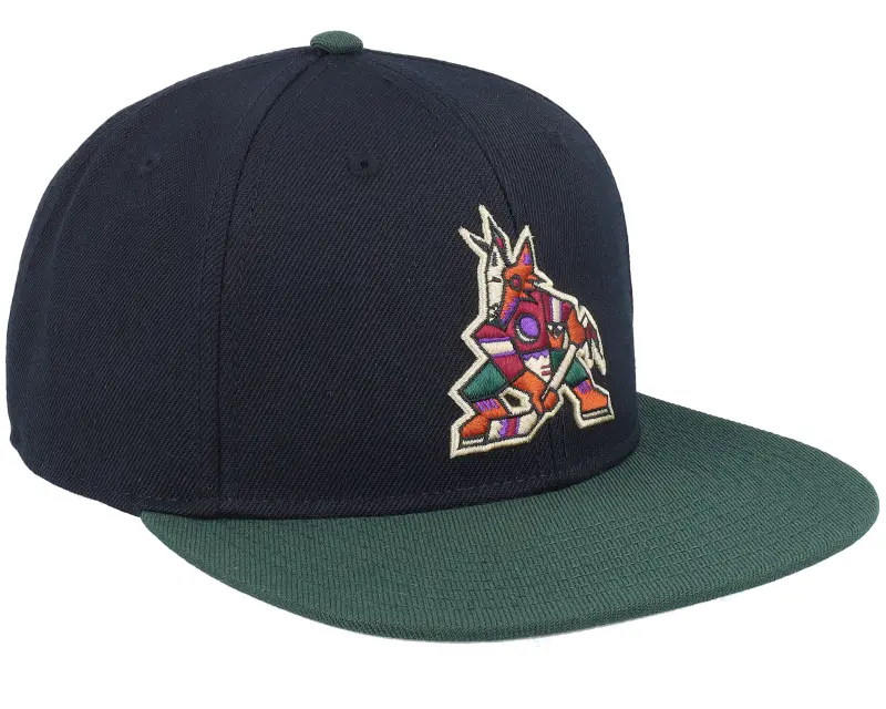 American Needle Arizona Coyotes NHL Archive 400 Black/Dark Green Snapback online