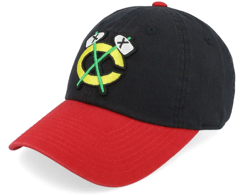 American Needle Chicago Blackhawks Blue Line Black/Red Adjustable online