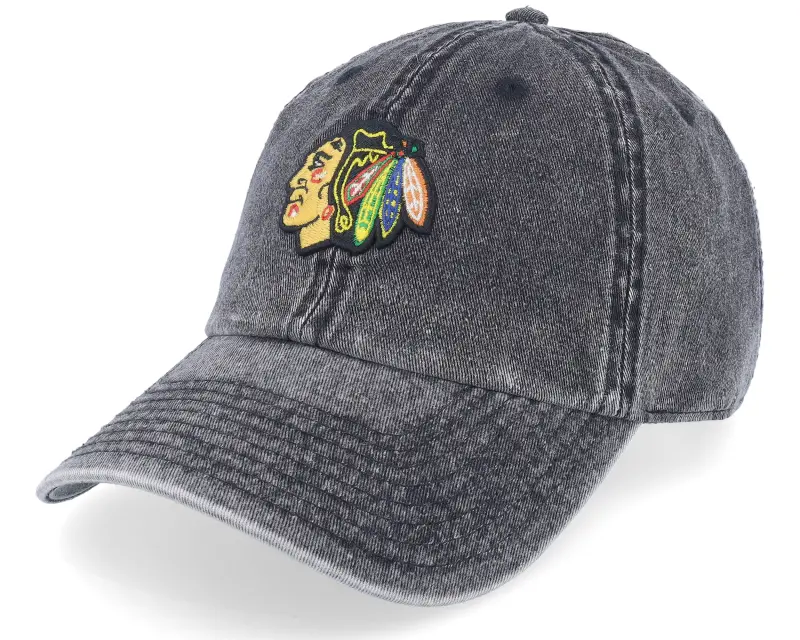 American Needle Chicago Blackhawks Elston Black Dad Cap online