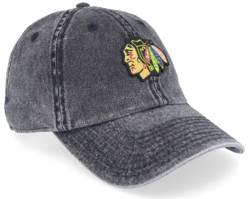 American Needle Chicago Blackhawks Elston Black Dad Cap online